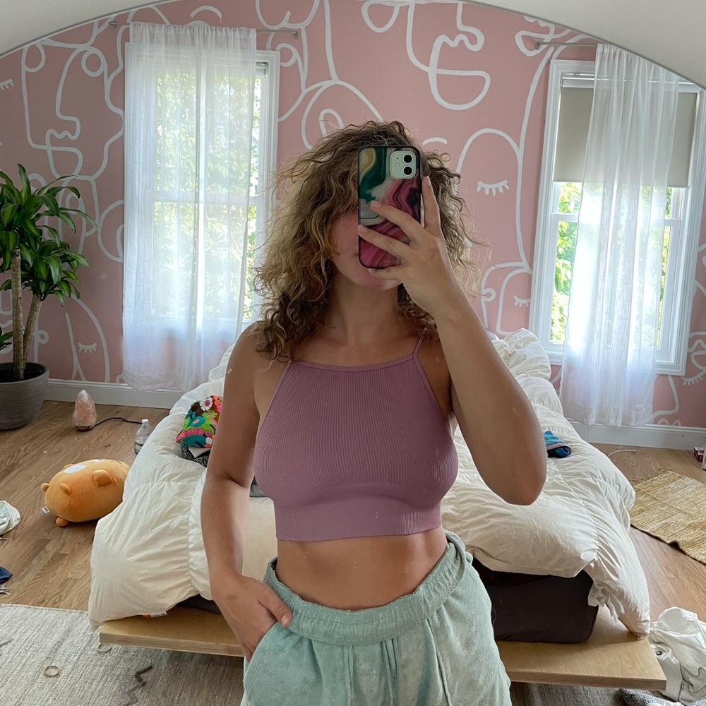 Urban Lilac crop top